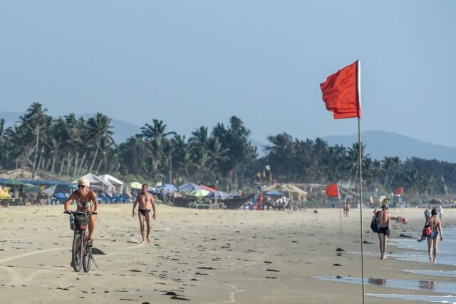 Goa, a former Portuguese colony on the shores of the Arabian Sea, lures millions of touris
