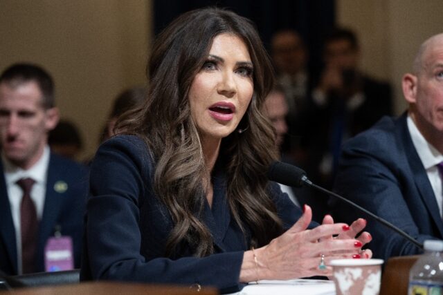 Homeland Security Secretary Kristi Noem defended the Trump administration's immigrati