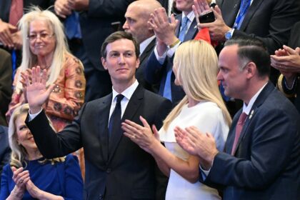 Jared Kushner, seen with Ivanka Trump, played a key role in the Gaza ceasefire deal