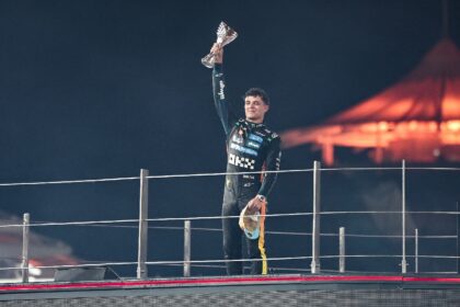 Lando Norris finished third in Abu Dhabi to claim his maiden Formula One world championshi