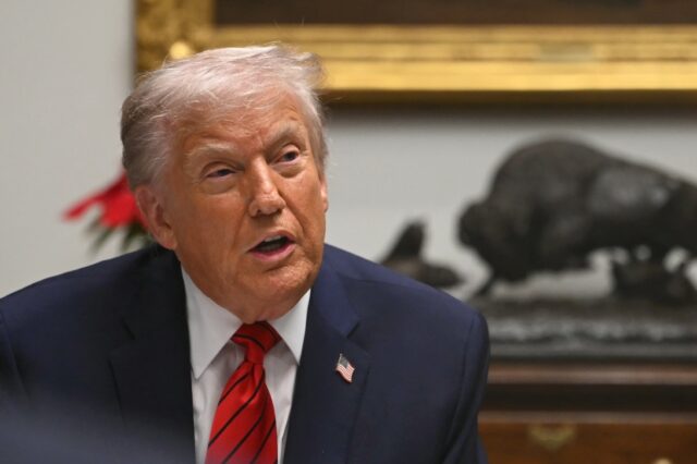 President Donald Trump says the US has seized a "very large" oil tanker off Vene