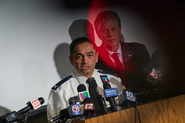 Providence police chief Colonel Oscar Perez has appealed for a witness to come forward who