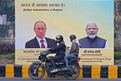 Russia's President Vladimir Putin is on his first visit to India since the Ukraine wa