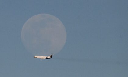 A Rutaca airlines plane seen from Simon Bolivar International Airport in Maiquetia, Venezu