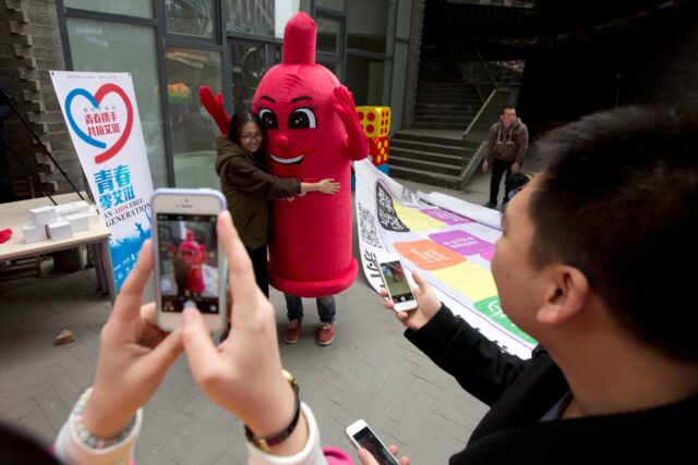 China Taxing Condoms The Associated Press