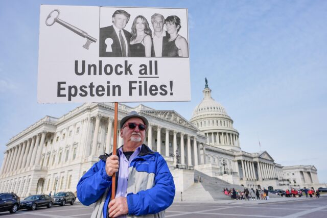 The Latest: Justice Department faces deadline to release Epstein files