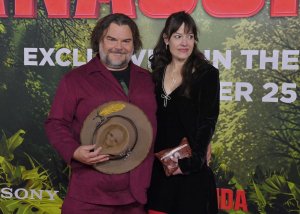 Jack Black, Paul Rudd, Thandiwe Newton attend 'Anaconda' premiere