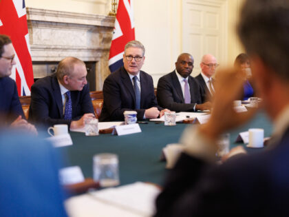 26/11/2025. London, United Kingdom. Prime Minister Keir Starmer holds a Cabinet meeting ah