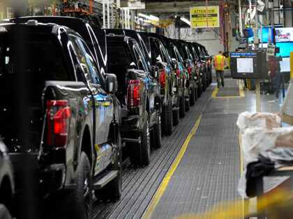 Title: Ford Trucks Image ID: 24102662431391 Article: The 2024 Ford F-150 truck is assemble