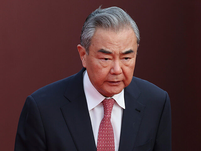 Title: China Parade Image ID: 25246153133546 Article: Chinese Foreign Minister Wang Yi arr