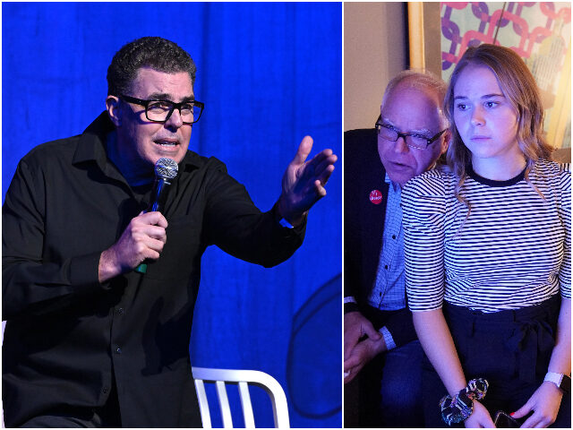 Watch — Adam Carolla Bids Farewell to ‘Douche’ Tim Walz and His ‘Idiot̵