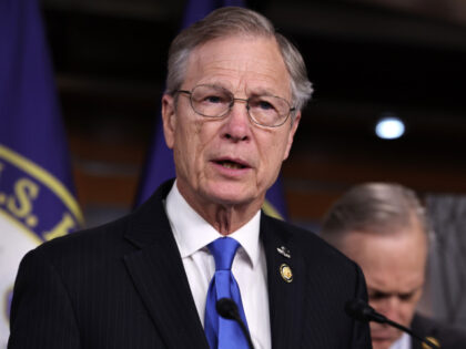 Rep. Brian Babin (R-TX) holds a news conference to introduce his Birthright Citizenship Ac