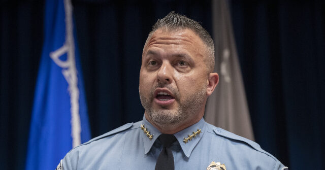 Minneapolis Police Chief: Rioters ‘Are Engaging in Unlawful Acts’