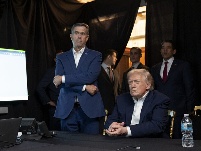 CIA-Director-John-Ratcliffe-Donald-Trump-Jan2026-getty PALM BEACH, FLORIDA - JANUARY 3: (EDITOR'S NOTE: This Handout image was provided by a