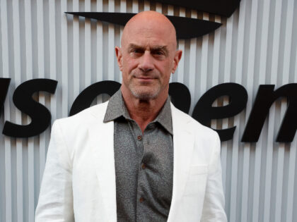 NEW YORK, NEW YORK - AUGUST 27: Christopher Meloni attends day four of the 2025 US Open Te