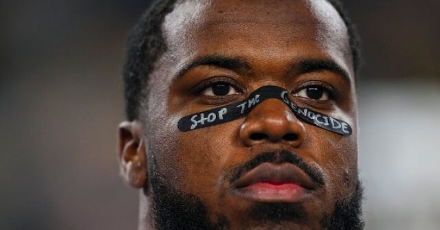 NFL Fines Texans’ Azeez Al-Shaair After Wearing 'Stop the Genocide' Eye Black