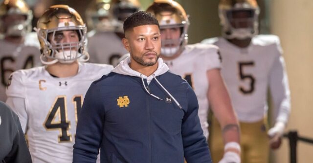 Security Video of Notre Dame Coach Marcus Freeman's Incident with Wrestling Coach Revealed