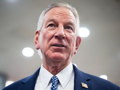 UNITED STATES - DECEMBER 9: Sen. Tommy Tuberville, R-Ala., talks with reporters in the Sen