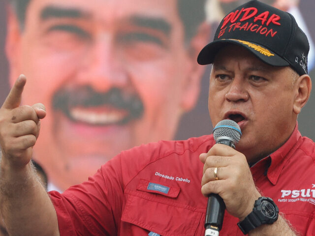 Diosdado Cabello Venezuela's Minister of the Interior and Justice, Diosdado Cabello, gestures as he sp