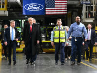 Ford Workers Cheer Trump During Tour of F-150 Plant in Michigan