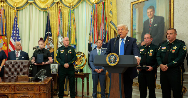 Exclusive—Back the Blue: FBI Stats Show Cops Safest in Years under Trump, After 17 Percent Reduction in Line of Duty Deaths