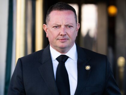 UNITED STATES - MARCH 25: Rep. Eric Burlison, R-Mo., leaves the Capitol Hill Club after a