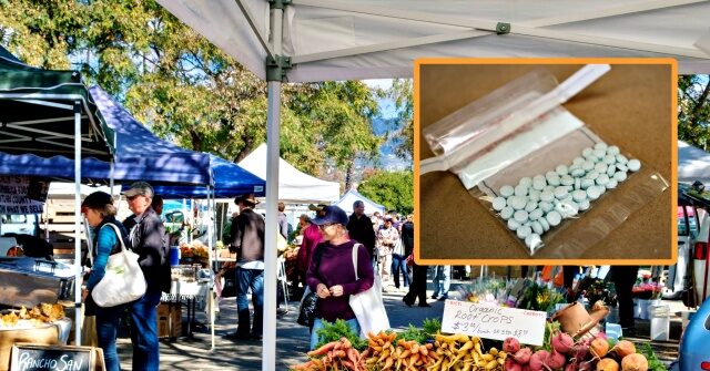 Illegal Alien Accused of Selling Fentanyl Pills at Georgia Farmers Market