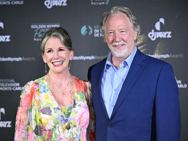 MONTE-CARLO, MONACO - JUNE 19: Melissa Gilbert and Timothy Busfield attend the "Nymphes D'