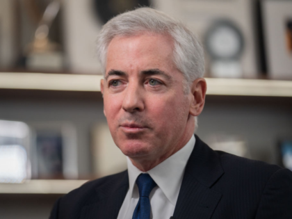 Bill Ackman, chief executive officer of Pershing Square Capital Management LP, speaks duri