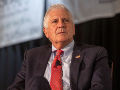 Woodbury, N.Y.: Nassau County, New York, Executive Bruce Blakeman speaks at a Long Island