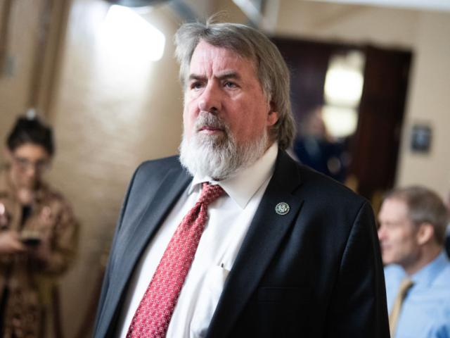 UNITED STATES - JANUARY 17: Rep. Doug LaMalfa, R-Calif., leaves a meeting of the House Rep