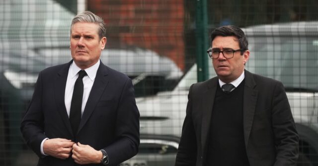 Labour Blocks Potential Starmer Challenger Burnham From By-Election