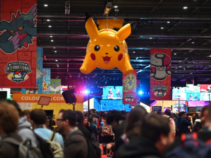 LONDON, ENGLAND - FEBRUARY 21: Competitors arrive for the Pokémon European International