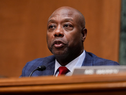 Senator Tim Scott, a Republican from South Carolina and chairman of Senate Banking, Housin