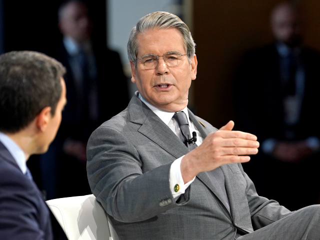 GettyImages-2249745771 NEW YORK, NEW YORK - DECEMBER 03: U.S. Treasury Secretary Scott Bessent speaks onstage dur