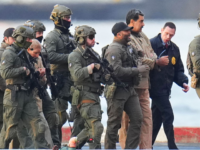NEW YORK, NY - JANUARY 5: Nicolas Maduro and his wife, Cilia Flores, are seen in handcuffs
