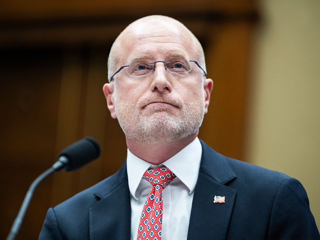 GettyImages-2255665683 UNITED STATES - JANUARY 14: FCC Chairman Brendan Carr testifies during the House Energy an
