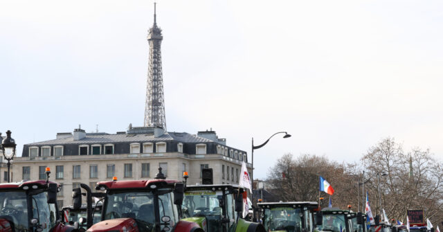 Farmers Blockade Paris with Tractors over EU Trade Deal with South America