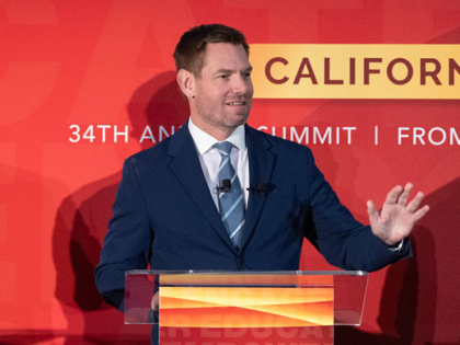 LOS ANGELES, CA - JANUARY 17: Gubernatorial candidates Tom Steyer, left, and Congressmembe