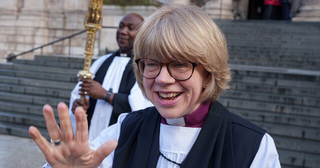 Watch: First Female Archbishop Heckled at St Paul's Confirmation