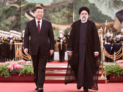 Chinese President Xi Jinping holds a welcoming ceremony for visiting President of the Isla