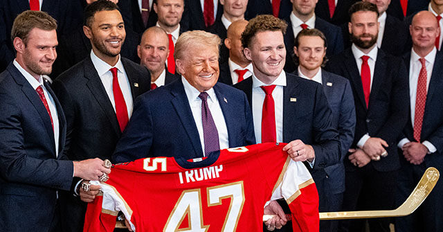 Trump Hosts Stanley Cup Champion Florida Panthers at White House