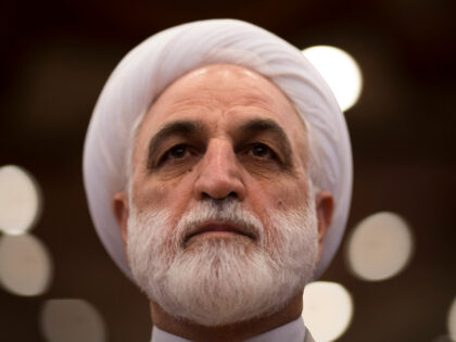 Gholam-Hossein Mohseni-Eje'i The Chief Justice of Iran, Gholam-Hossein Mohseni-Eje'i, is attending a ceremony in T