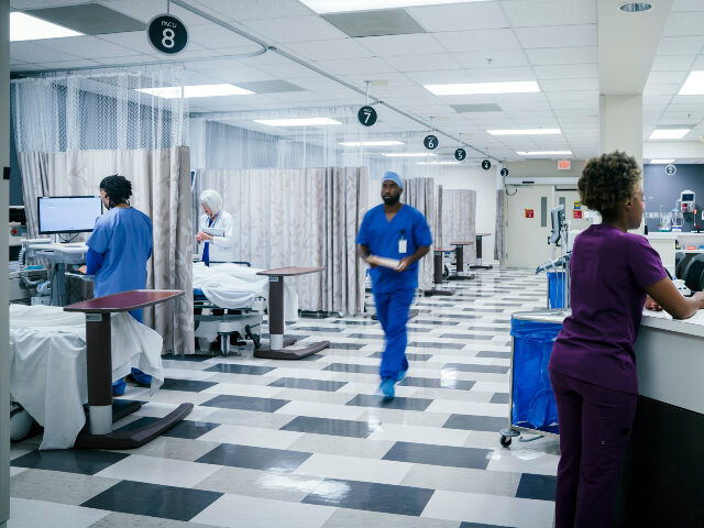 Doctors and nurses in hospital