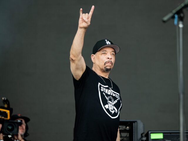 LONG BEACH, CALIFORNIA - JULY 26: Rapper Ice-T performs onstage during day 1 of Warped Tou