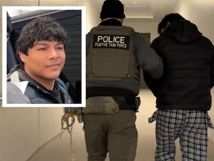 ICE arrest of accused child rapist (ICE Video Screenshot)