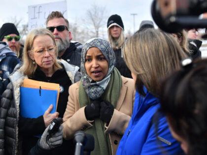 Representative Kelly Morrison, a Democrat from Minnesota, Representative Ilhan Omar, a Dem