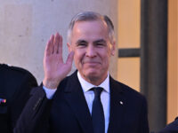 PARIS, FRANCE - JANUARY 06: Canada's Prime Minister Mark Carney waves as he is being welco