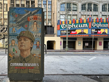 Orpheum Theatre in Los Angeles/Photo Obtained By Breitbart News