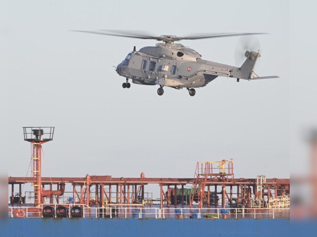 Macron: French Navy Seizes Russian Oil Tanker in Med With British Help